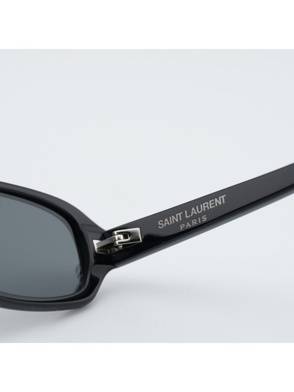 Saint Laurent SL872 ERIN 001 Sunglasses Black Rectangle Frame, Black Lenses - Picture 8 of 11